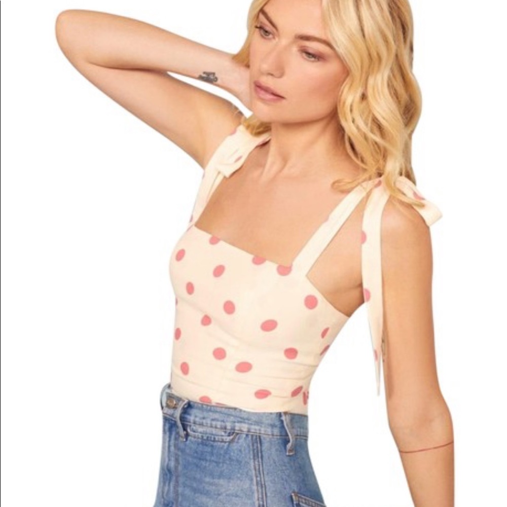 Reformation Ellora top